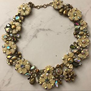 J. Crew Cream Statement Necklace